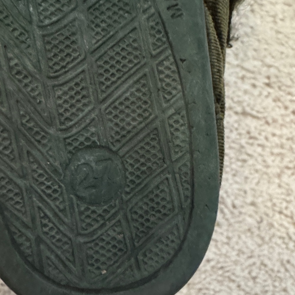 Quilted Kids Dress Shoes - Dark Green - Picture 3 of 4